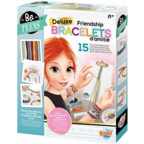 Buki Vriendschapsarmbandjes Deluxe - Creatief speelgoed - Kralen en bedeltjes - Multi colour