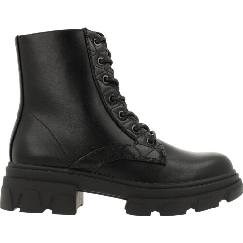 Bullboxer 267514F6S - Dames Boots - PU Bovenwerk - Zwart - Maat 38