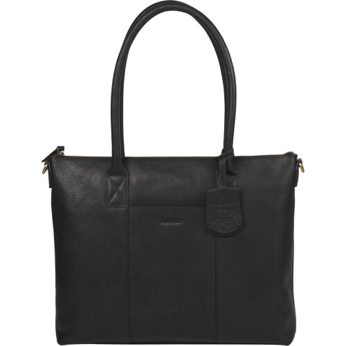 Burkely By Bol.Com Sam - Laptoptas 14 inch - Stevige handvaten - Zwart