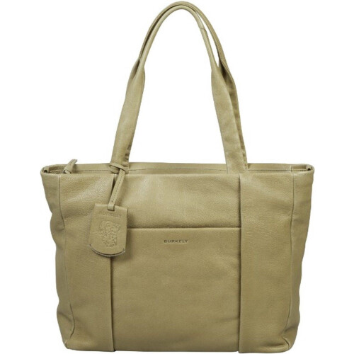 Burkely Just Jolie Workbag 14 inch - Werktas - Gewatteerd laptopvak - Groen Tweedehands