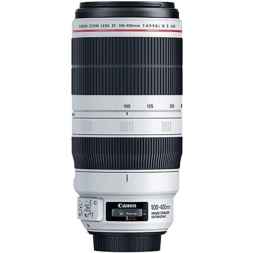 Canon EF 100-400 mm F4.5-5.6 IS L USM II 77 mm filter (geschikt voor Canon EF) wit Tweedehands