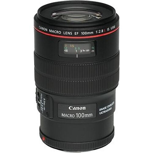 Canon EF 100 mm F2.8 IS L USM 67 mm filter (geschikt voor Canon EF) zwart Tweedehands