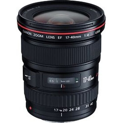 Canon EF 17-40 mm F4.0 L USM 77 mm filter (geschikt voor Canon EF) zwart Tweedehands