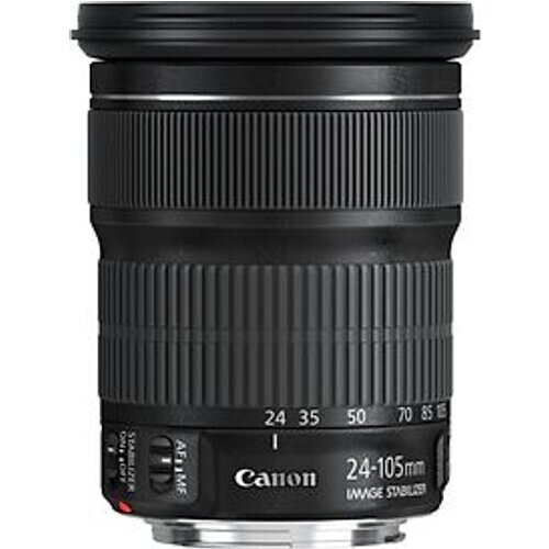 Canon EF 24-105 mm F3.5-5.6 IS STM 77 mm filter (geschikt voor Canon EF) zwart Tweedehands