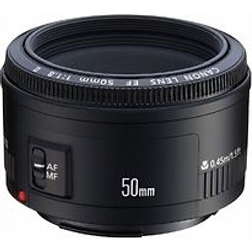 Canon EF 50 mm F1.8 II 52 mm filter (geschikt voor Canon EF) zwart Tweedehands