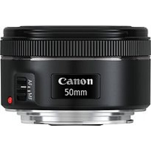 Canon EF 50 mm F1.8 STM 49 mm filter (geschikt voor Canon EF) zwart Tweedehands