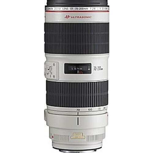 Canon EF 70-200 mm F2.8 IS L USM II 77 mm filter (geschikt voor Canon EF) wit Tweedehands
