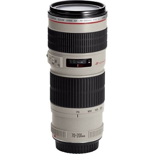 Canon EF 70-200 mm F4.0 L USM 67 mm filter (geschikt voor Canon EF) wit Tweedehands