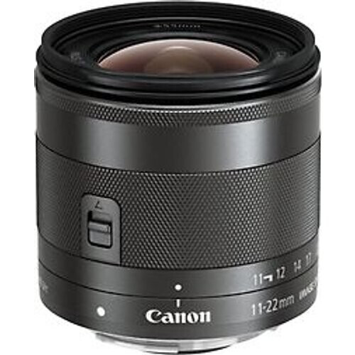 Canon EF-M 11-22 mm F4.0-5.6 IS STM 55 mm filter (geschikt voor Canon EF-M) zwart Tweedehands
