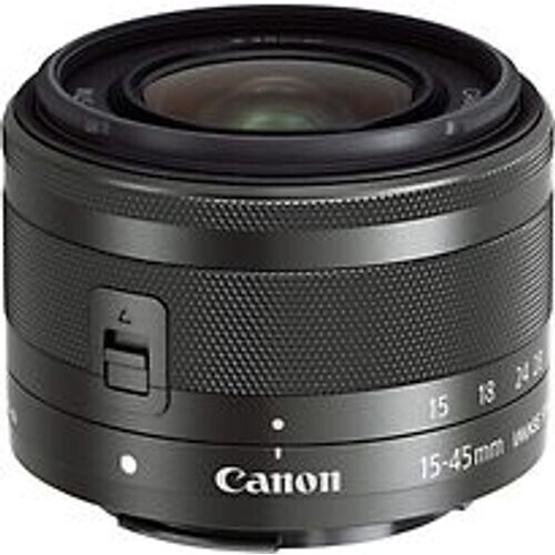 Canon EF-M 15-45 mm F3.5-6.3 IS STM 49 mm filter (geschikt voor Canon EF-M) zwart Tweedehands