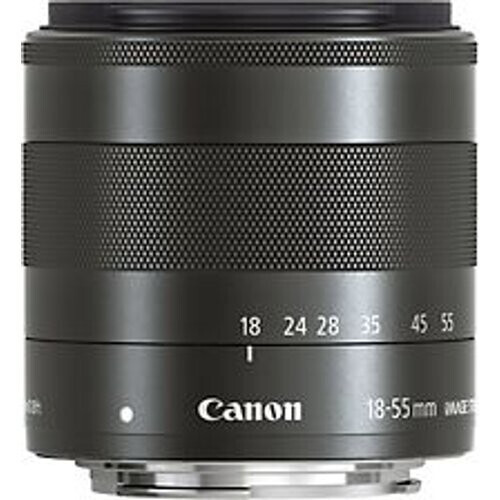 Canon EF-M 18-55 mm F3.5-5.6 IS STM 52 mm filter (geschikt voor Canon EF-M) zwart Tweedehands