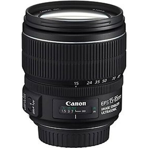 Canon EF-S 15-85 mm F3.5-5.6 IS USM 72 mm filter (geschikt voor Canon EF-S) zwart Tweedehands