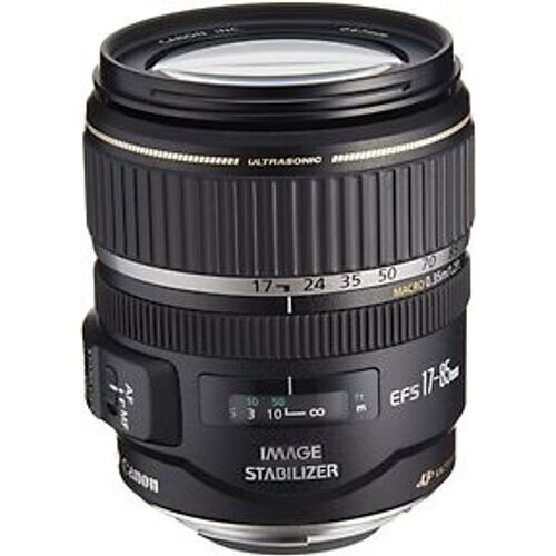 Canon EF-S 17-85 mm F4.0-5.6 IS USM 67 mm filter (geschikt voor Canon EF-S) zwart Tweedehands