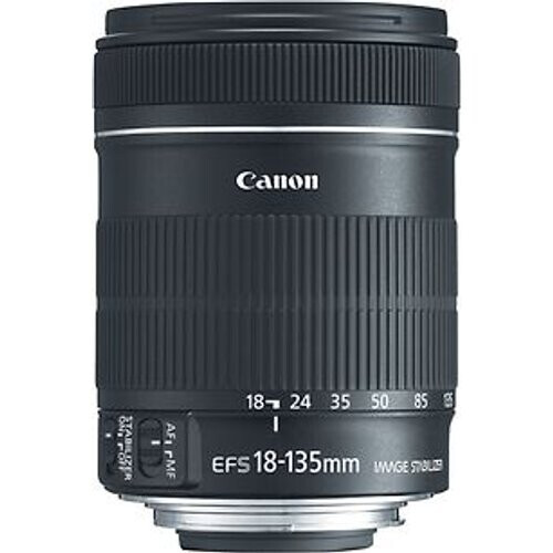 Canon EF-S 18-135 mm F3.5-5.6 IS 67 mm filter (geschikt voor Canon EF-S) zwart Tweedehands