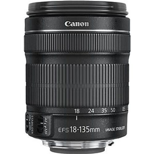 Canon EF-S 18-135 mm F3.5-5.6 IS STM 67 mm filter (geschikt voor Canon EF-S) zwart Tweedehands