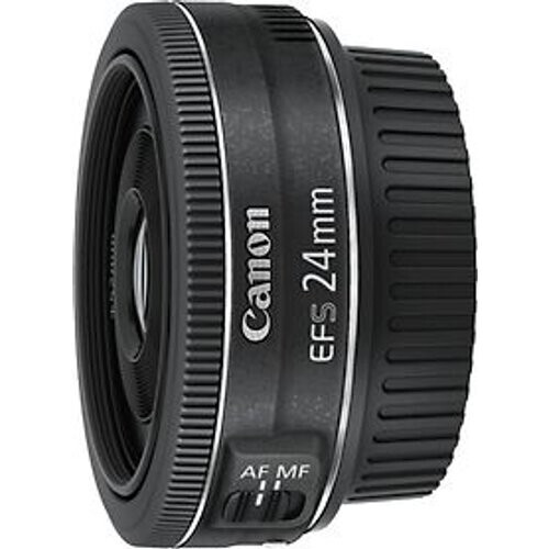 Canon EF-S 24 mm F2.8 STM 52 mm filter  (geschikt voor Canon EF-S) zwart Tweedehands