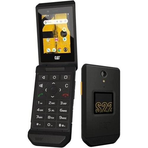 CAT S22 Flip 16GB - Zwart - Simlockvrij Tweedehands