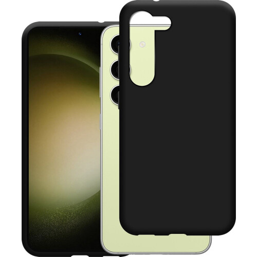 Cazy Samsung Galaxy S23 - Back Cover - Flexibel TPU - Zwart