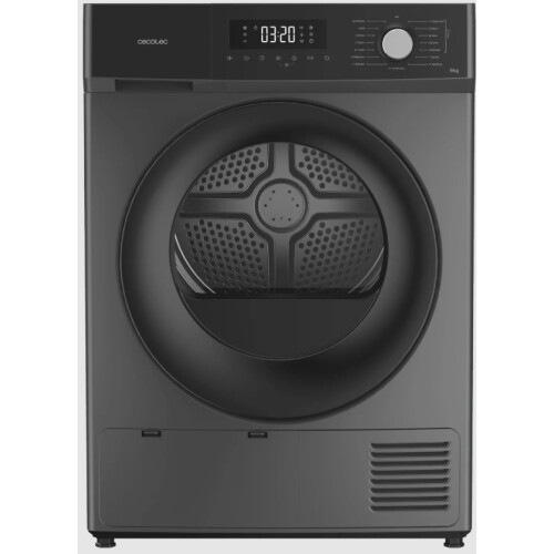 Cecotec Eu01_111258 - Wasdroger - 9 Kg - Energieklasse E - Antraciet | Nieuw (outlet)