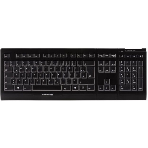Cherry B.Unlimited 3.0 - Toetsenbord Draadloos - Mechanische toetsen - Zwart Tweedehands