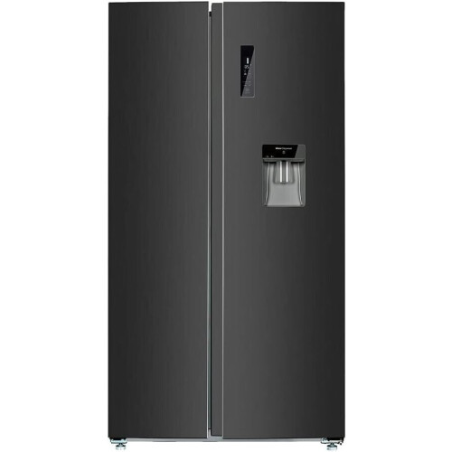 Chiq Fss559nei42d - Amerikaanse Koelkast - 177 Cm - 565l - No Frost - Waterdispenser - Zwart Rvs | Nieuw (outlet)