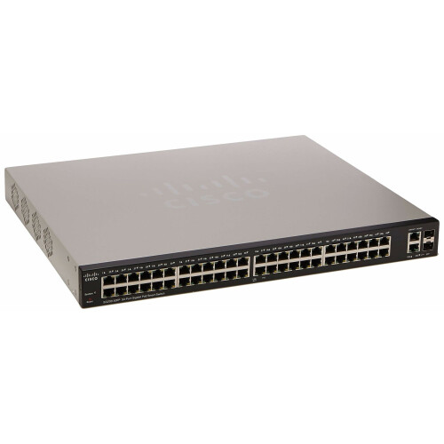 Cisco SG200-50FP - Managed Switch - 50x 1Gbps PoE - Layer 2 Tweedehands