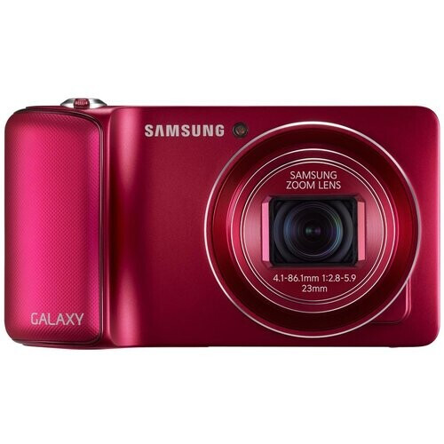 Compactcamera Galaxy EK-GC100 - Rood + Samsung Samsung Zoom Lens 23-483 mm f/2.8-5.9 f/2.8-5.9 Tweedehands