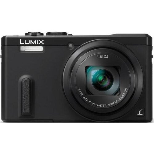 Compactcamera Lumix DMC-TZ60 - Zwart + Panasonic Leica DC Vario-Elmar 24–720mm f/3.3–6.4 ASPH f/3.3–6.4 Tweedehands