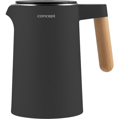 Concept RK3302 - Waterkoker 1.5L - Temperatuurregeling 2200 W - Antraciet