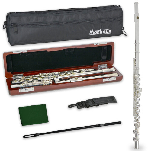 Concert Series - Geavanceerde Fluit - Vaste Zilveren Koptjeslipplaat - C Voet