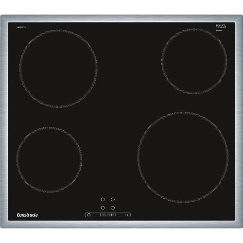 Constructa CA321255 - Elektrische kookplaat - 4 kookzones - SCHOTT CERAN zwart