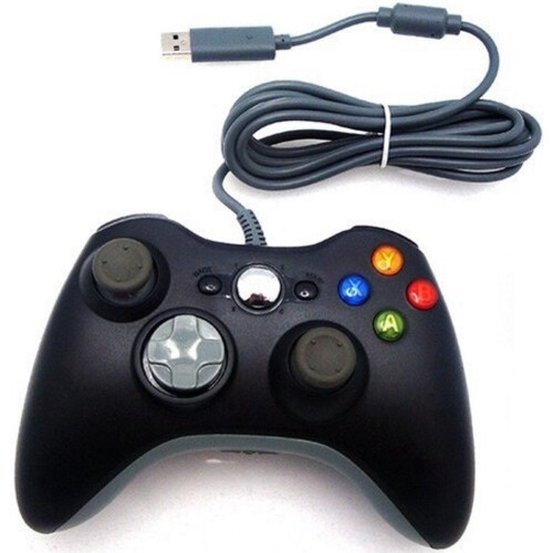 Coretek Controller - bedraad - vibratiefunctie - zwart