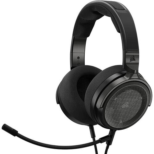 Virtuoso PRO Carbon Open Back gaming Hoofdtelefoon - bedraad microfoon Zwart Tweedehands