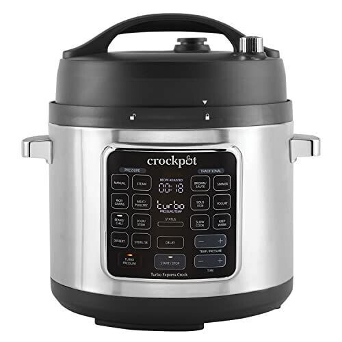 Crockpot Turbo Express CSC062X - Multicooker 14-in-1 - 5,7L - Turbo functie 40% sneller koken