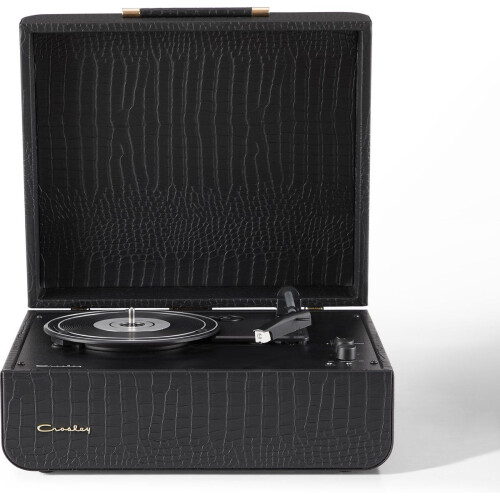 Crosley Mercury - Platenspeler - 2-way Bluetooth - Zwart Croc