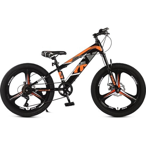 Cyclux New Fashion Bike Jongensfiets Mtb 22 Inch 7 Speed Shimano Oranje | Nieuw (outlet) Tweedehands