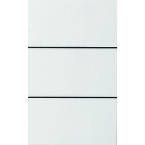 D117 - Bedrade opbouwgong - 80dB - Wit