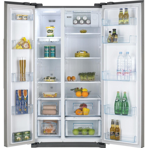 Daewoo Frnx22b3si-n - Amerikaanse Koelkast - 577 Liter - Nofrost - Water- En Ijsdispenser | Tweedehands (Refurbished)