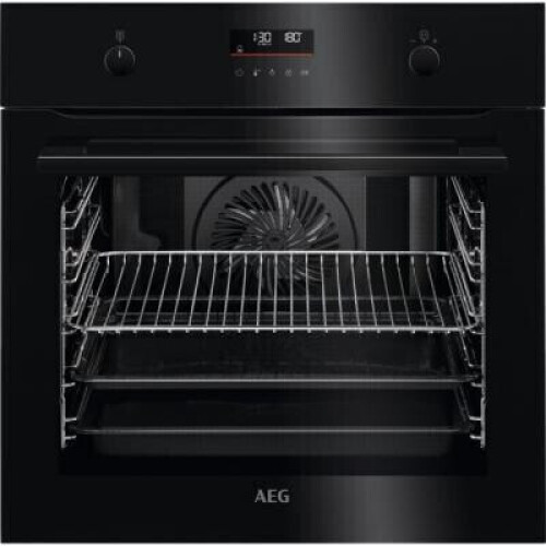 De Aeg 6000 Serie Bpk435090b Inbouw Oven - Hete Lucht & Grill Functie - Surroundcook®-technologie - Pyrolytische Zelfreiniging - 71 Liter - Zwart | Nieuw (outlet)