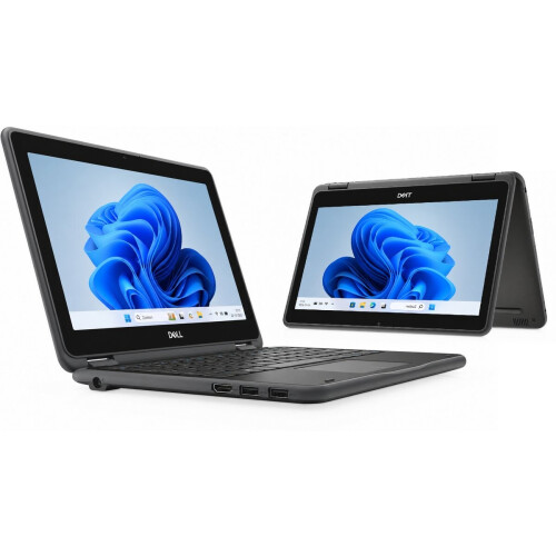 Dell Latitude 3190 - Intel N4200 - 4 GB - 128 GB SSD - 11.6 inch - Windows 11 - Laptop en tablet in 1 - QWERTY