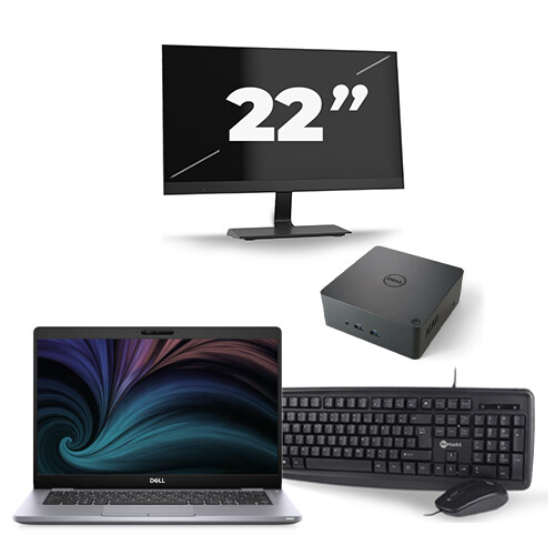 Dell Latitude 5310 - Intel Core i7-10e Generatie - 13 inch - 16GB RAM - 256GB SSD - Windows 11 + 1x 22 inch Monitor Tweedehands