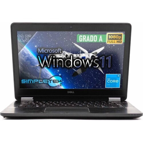 Dell Latitude E7270 12" Core i5 2.3 GHz - SSD 3 TB - 16GB QWERTY - Italiaans Tweedehands