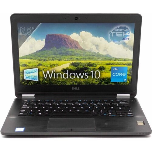 Dell Latitude E7270 WINDOWS 10 PRO 12" Core i5 2.3 GHz - SSD 1 TB - 8GB QWERTY - Italiaans Tweedehands