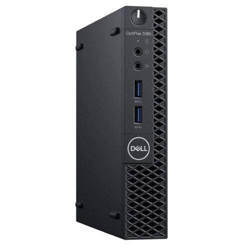 Dell Optiplex 3060 Micro USFF - Intel Core i5-8e Generatie - 8GB RAM - 256GB SSD - Windows 11 Tweedehands