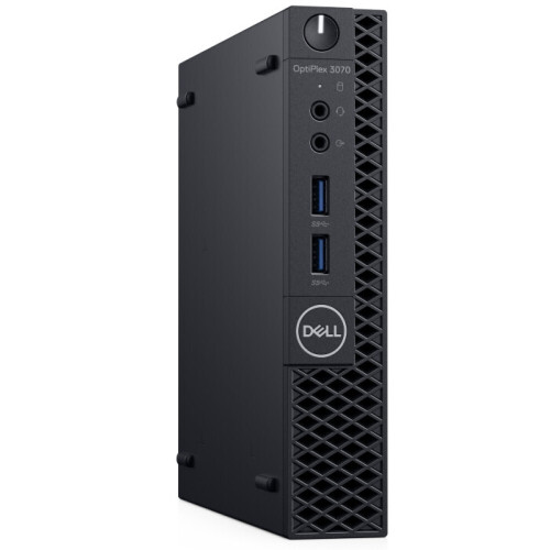 Dell Optiplex 3070 Micro USFF - Intel Core i7-8e Generatie - 8GB RAM - 256GB SSD - Windows 11 Tweedehands