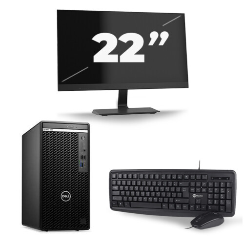 Dell Optiplex 390 Desktop - Intel Core i7-2e Generatie - 16GB RAM - 256GB SSD - Windows 10 + 1x 22 inch Monitor Tweedehands