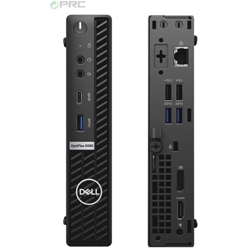 Dell OptiPlex 5080 USFF - Intel Core i7-10e Generatie - 16GB RAM - 512GB SSD - Windows 11 Tweedehands