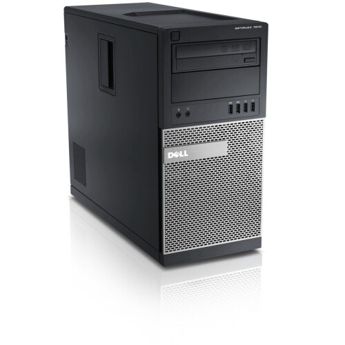 DELL OptiPlex 7010 DDR3-SDRAM i5-3470 Mini Tower Intel Core i5 4 GB 500 GB HDD Windows 7 Professional PC Zwart, Zilver Tweedehands