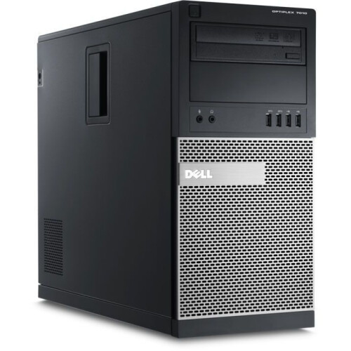 Dell Optiplex 7010 Micro Tower - Intel Core i5-3e Generatie - 8GB RAM - 256GB SSD - Windows 10 Tweedehands