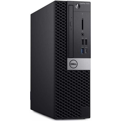 Dell OptiPlex 7070 SFF Core i7 3 GHz - SSD 256 GB + HDD 1 TB RAM 32GB Tweedehands